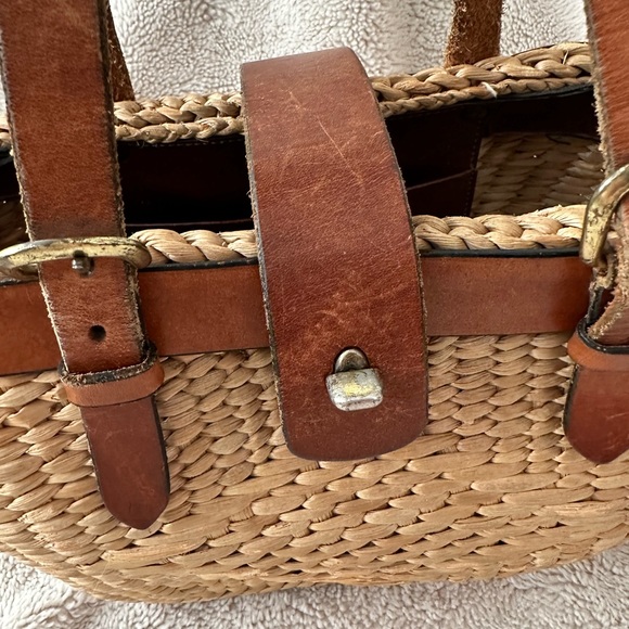 Vintage 1960s John Romain Basket Bag - Picture 2 of 8